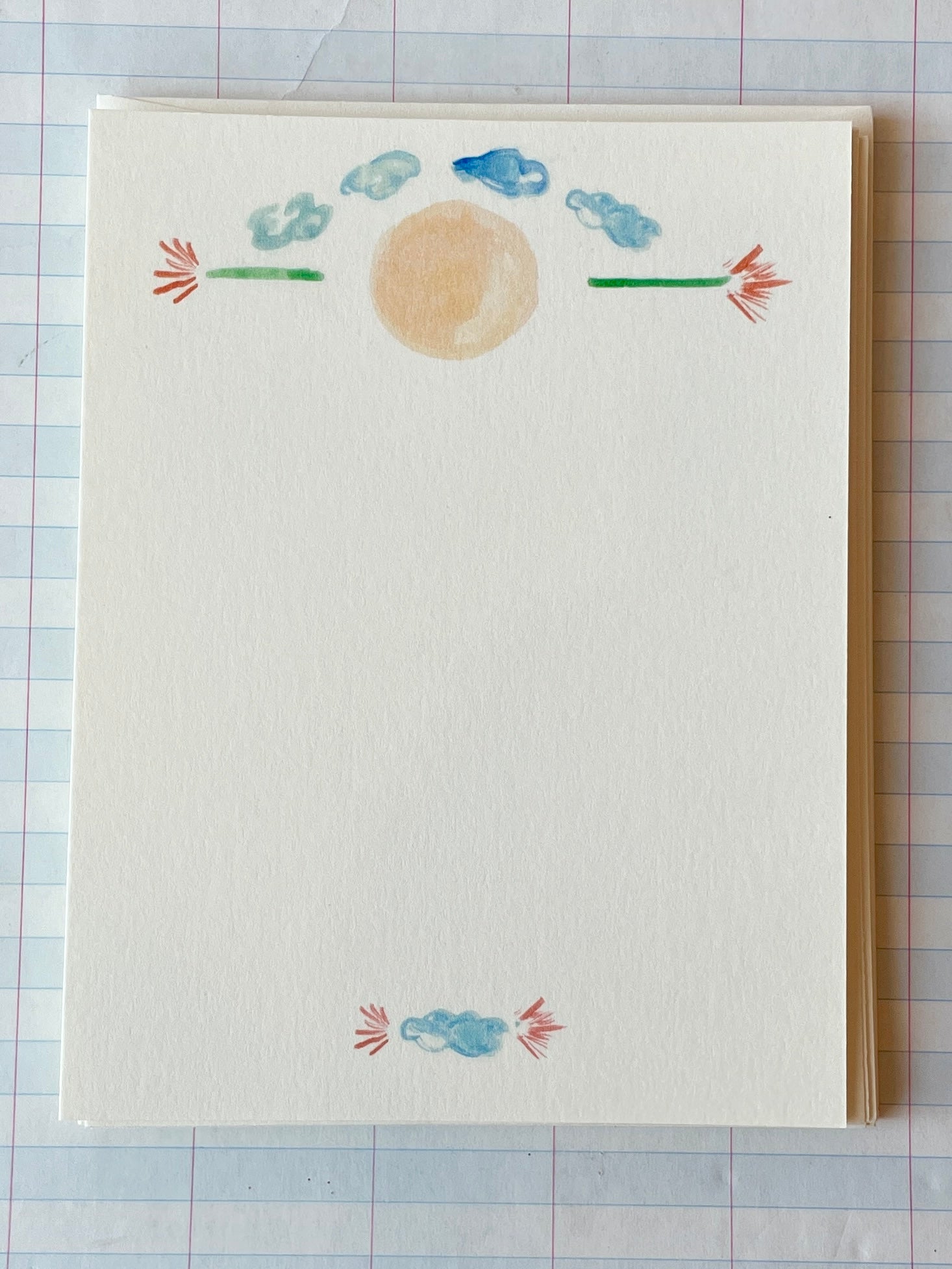 Sunshine and Sparklers Notecards - PARCEL