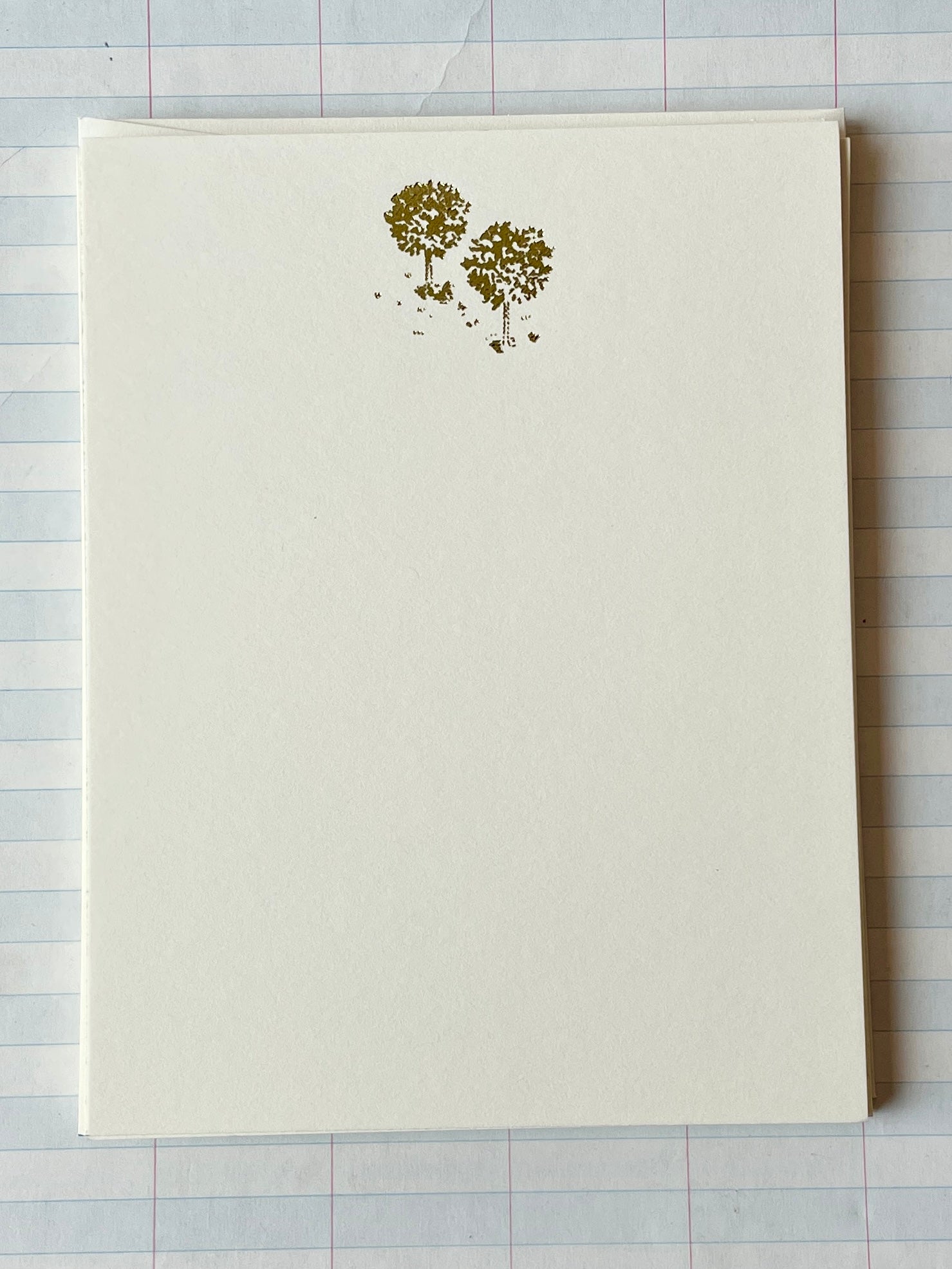 Little Trees Foil Pressed Stationery - PARCEL