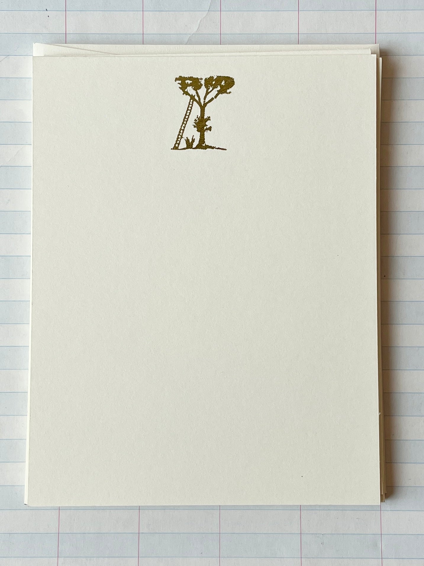 Climb a Tree Foil Pressed Stationery - PARCEL