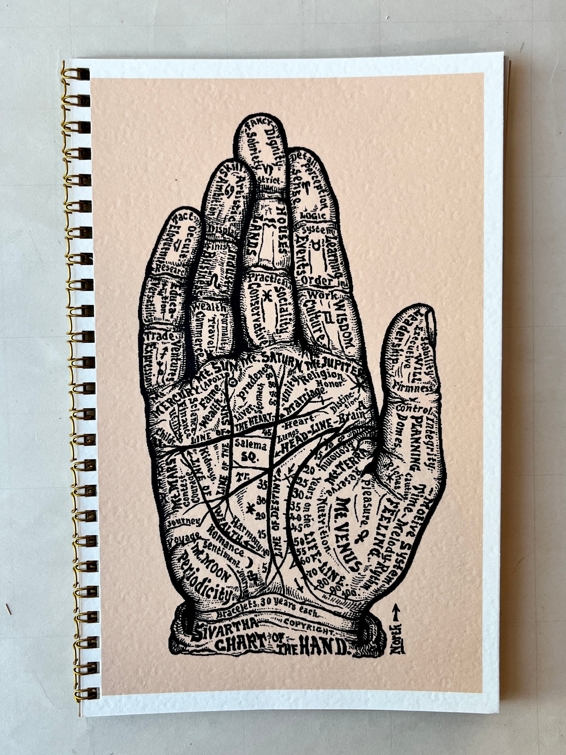 Palmistry Notebook - PARCEL