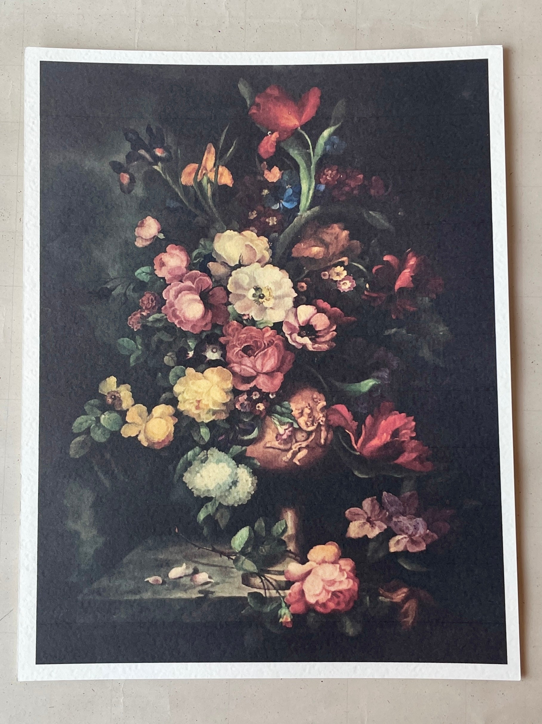 Moody Floral Art Print - PARCEL