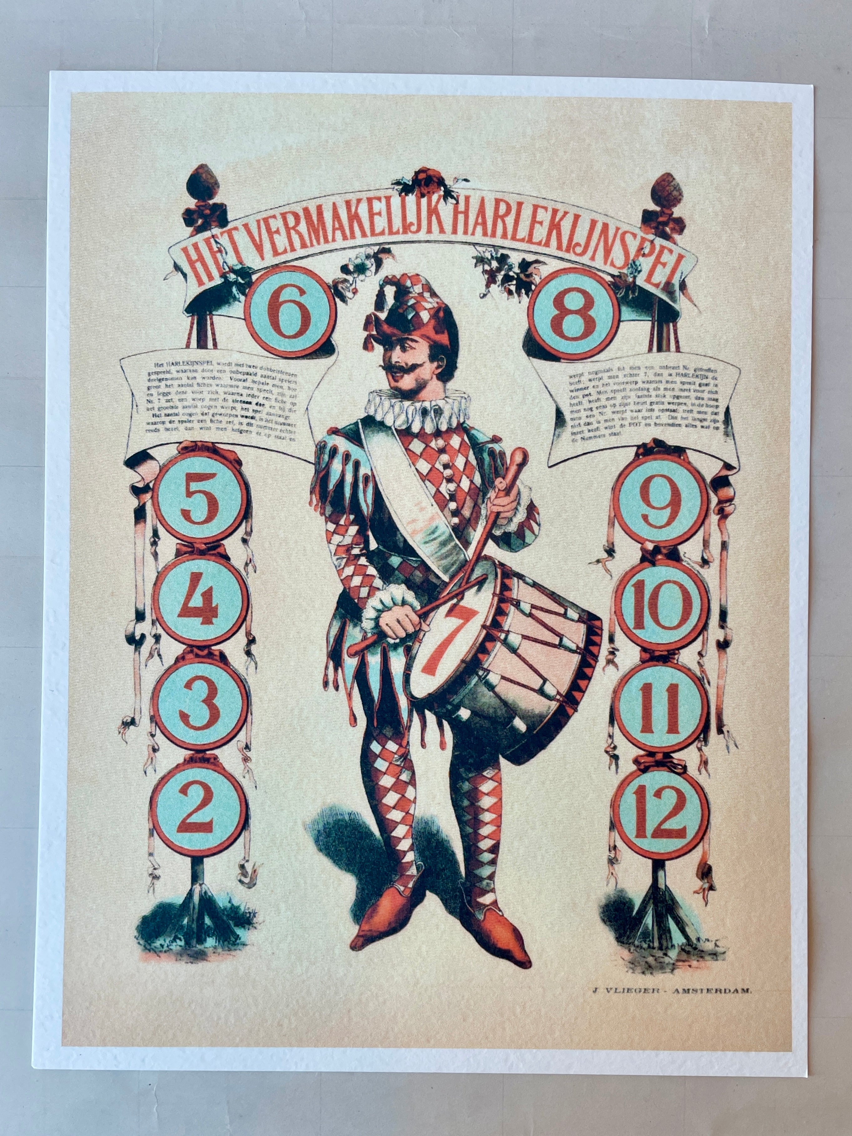 Jester Drummer Art Print - PARCEL