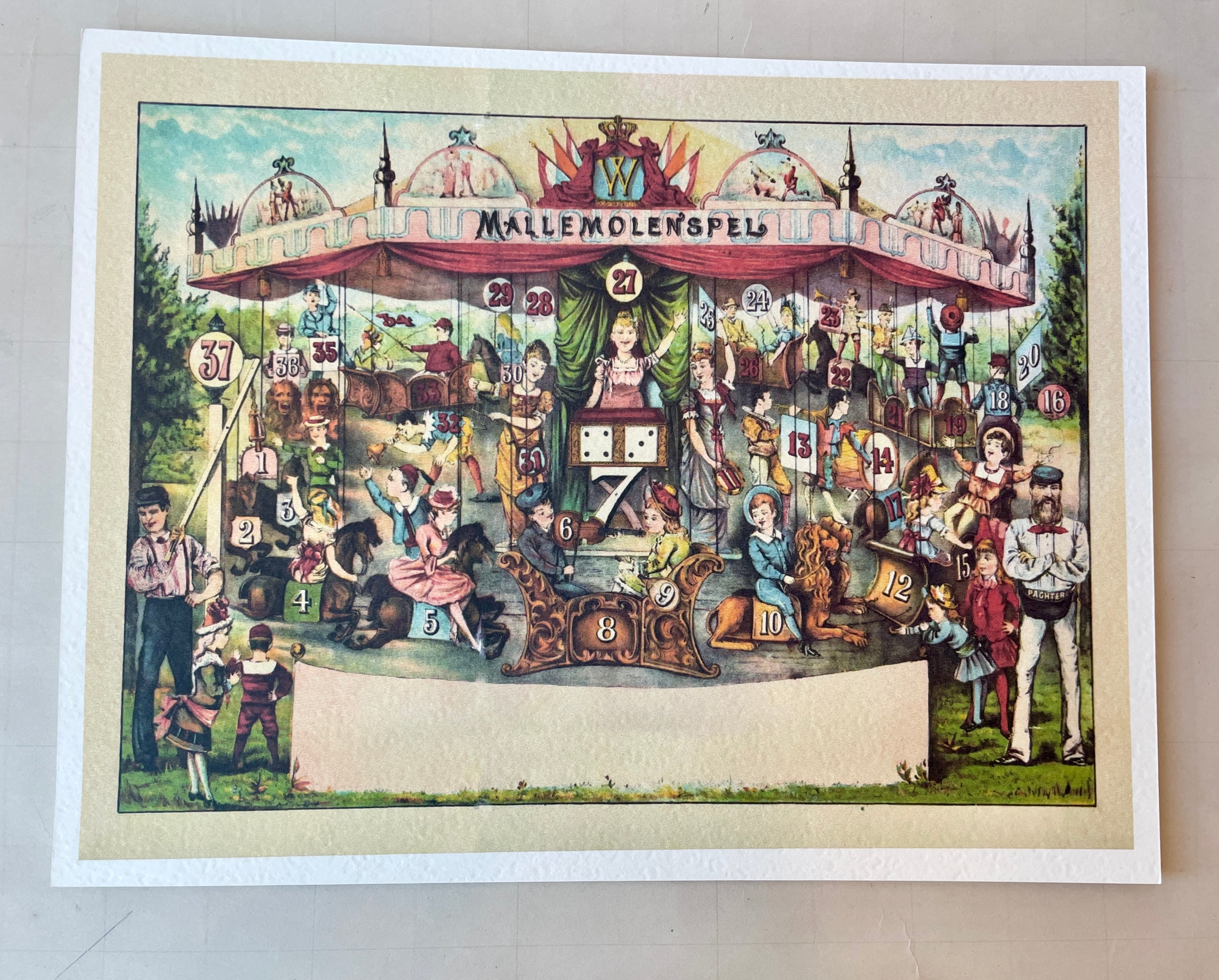 Mallemolenspel Art Print - PARCEL