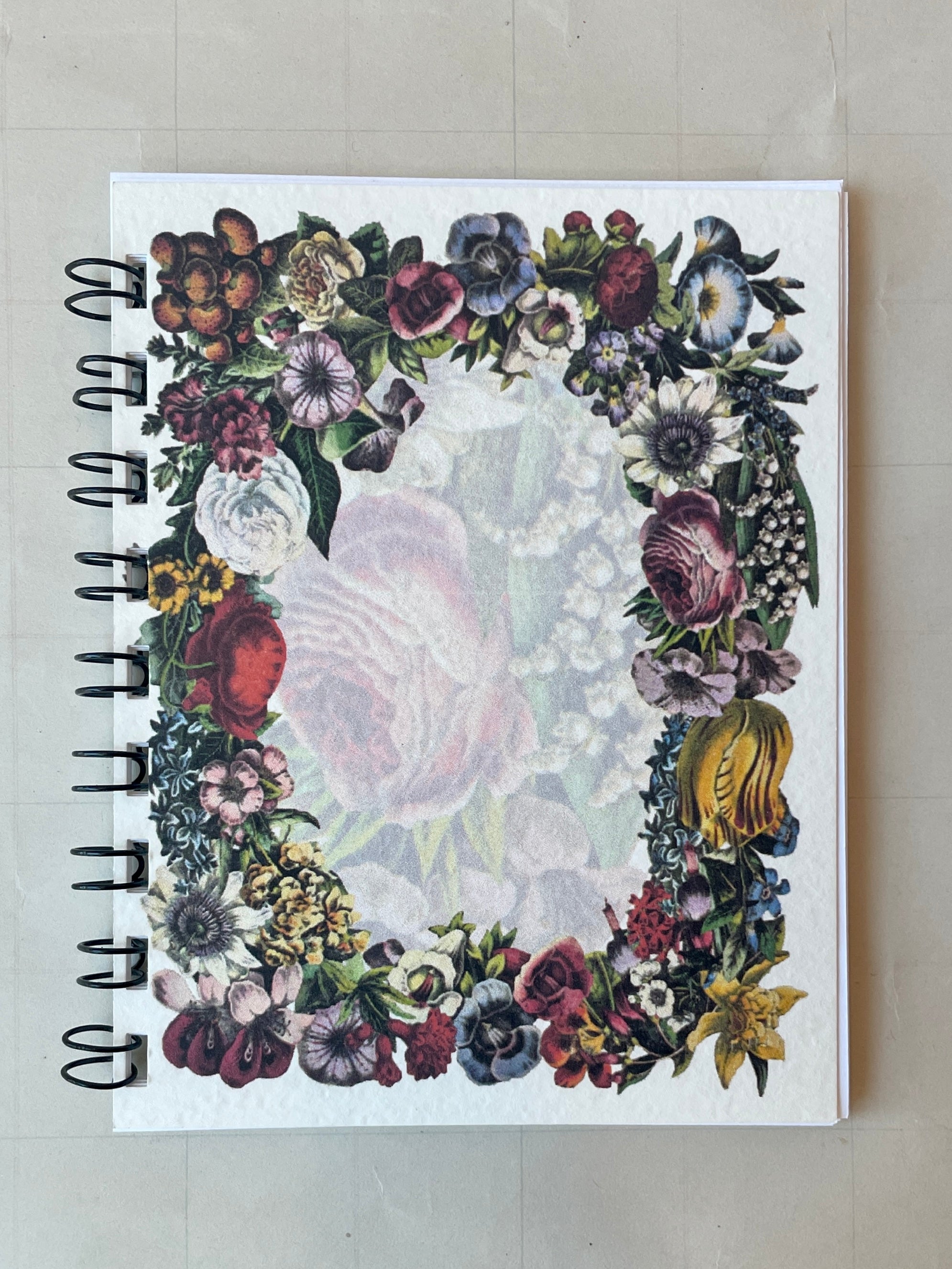 Floral Frame Notebook - PARCEL