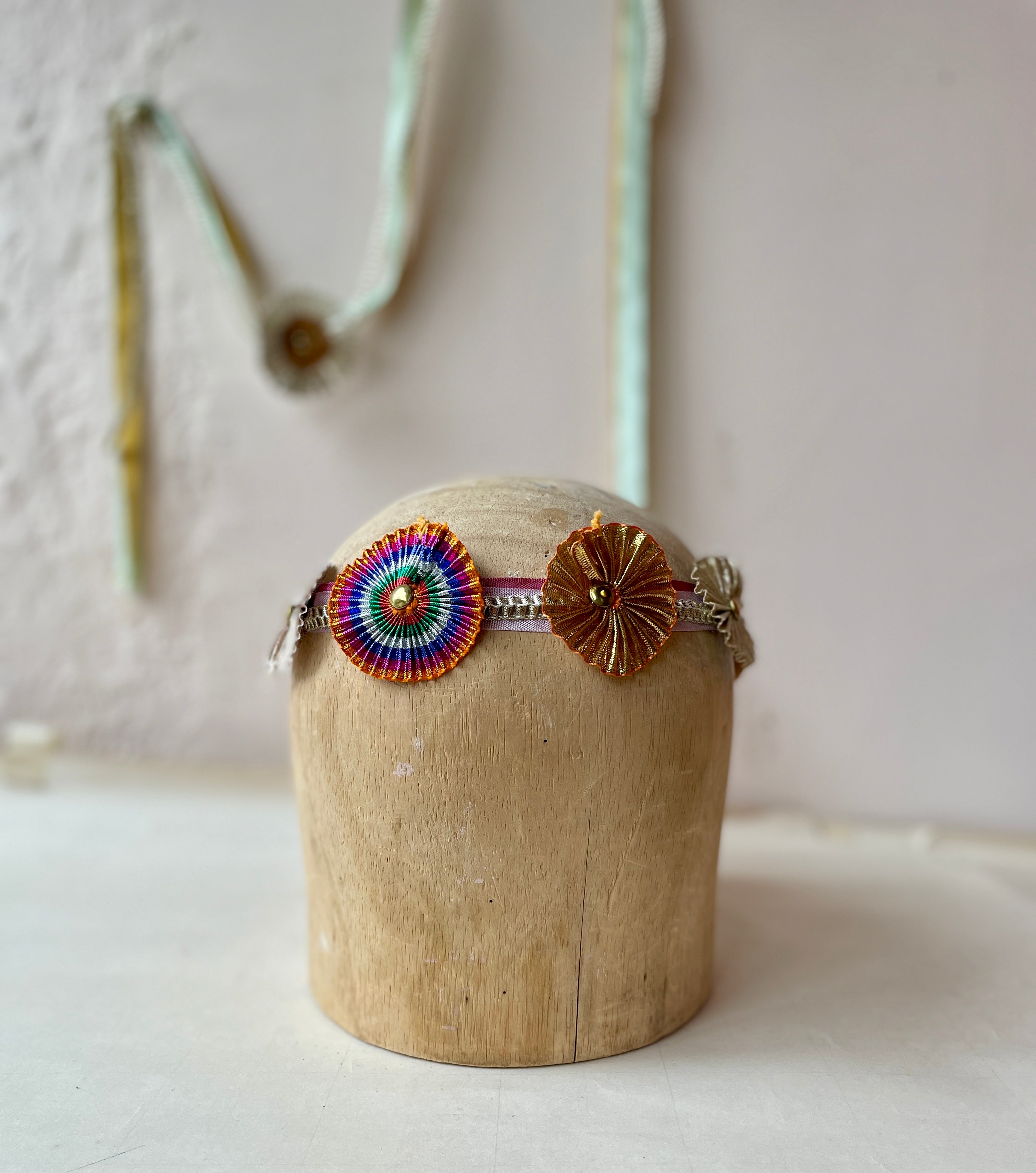 Ribbon Rosette Headress - PARCEL