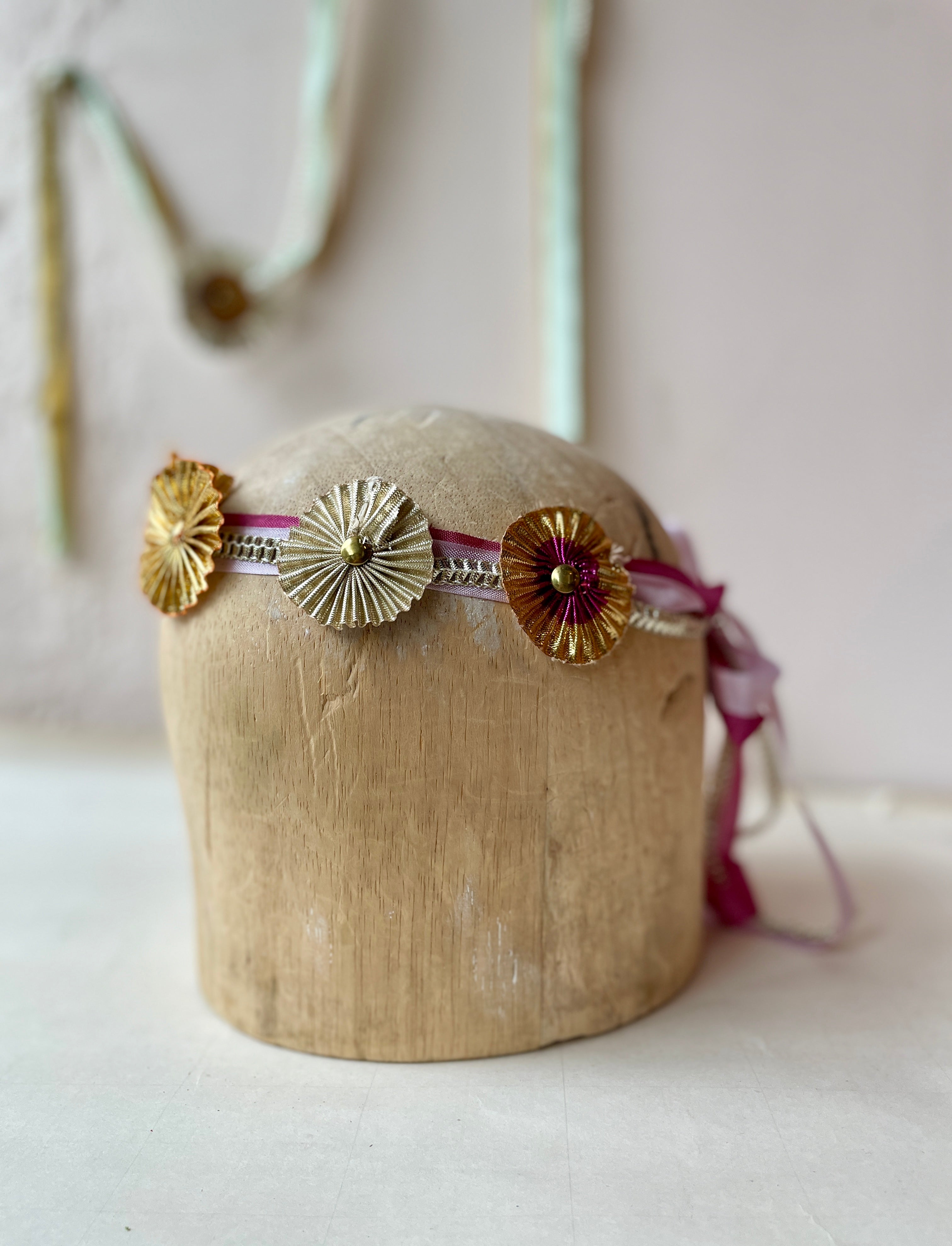 Ribbon Rosette Headress - PARCEL