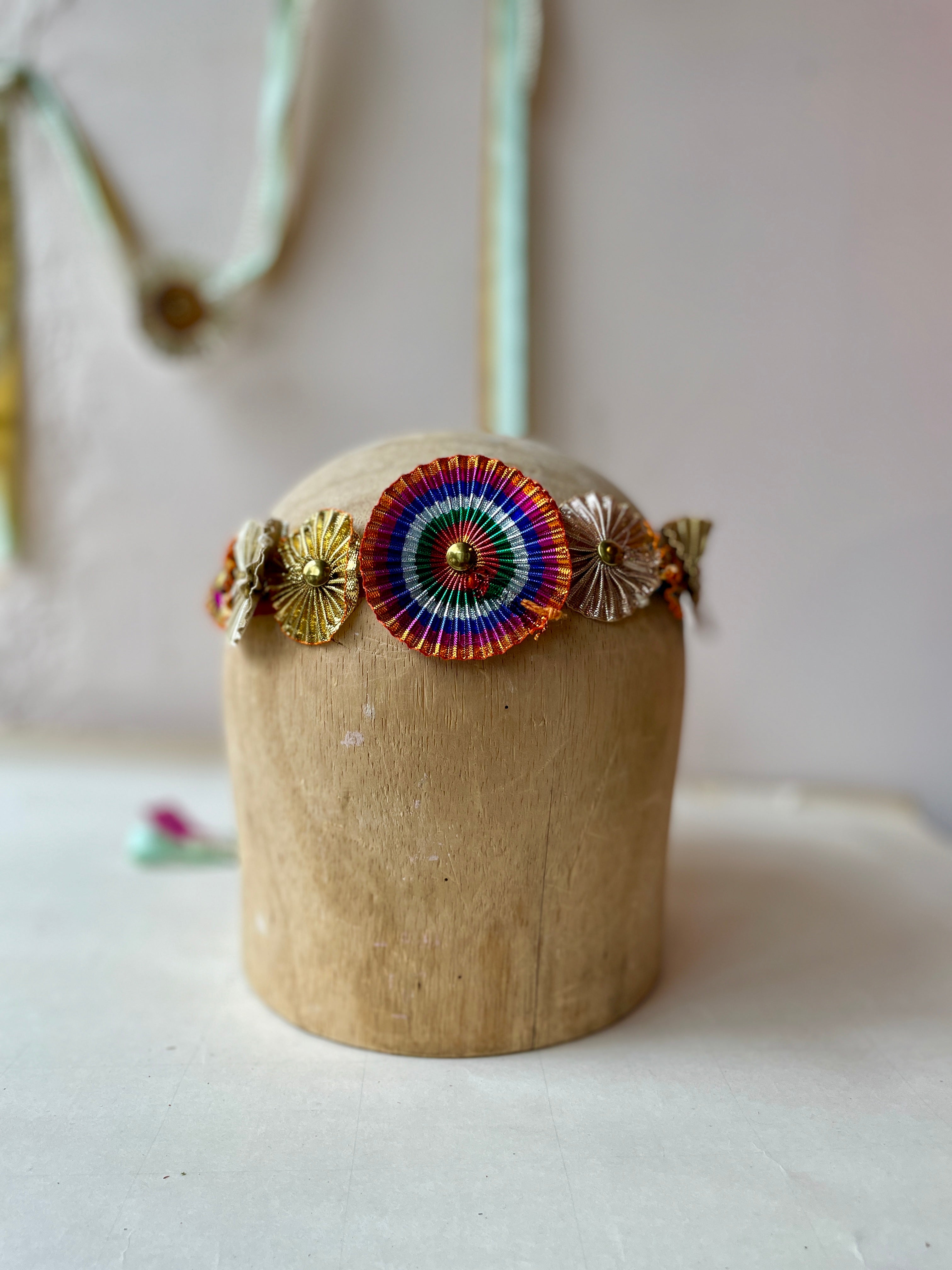 Ribbon Rosette Headress - PARCEL