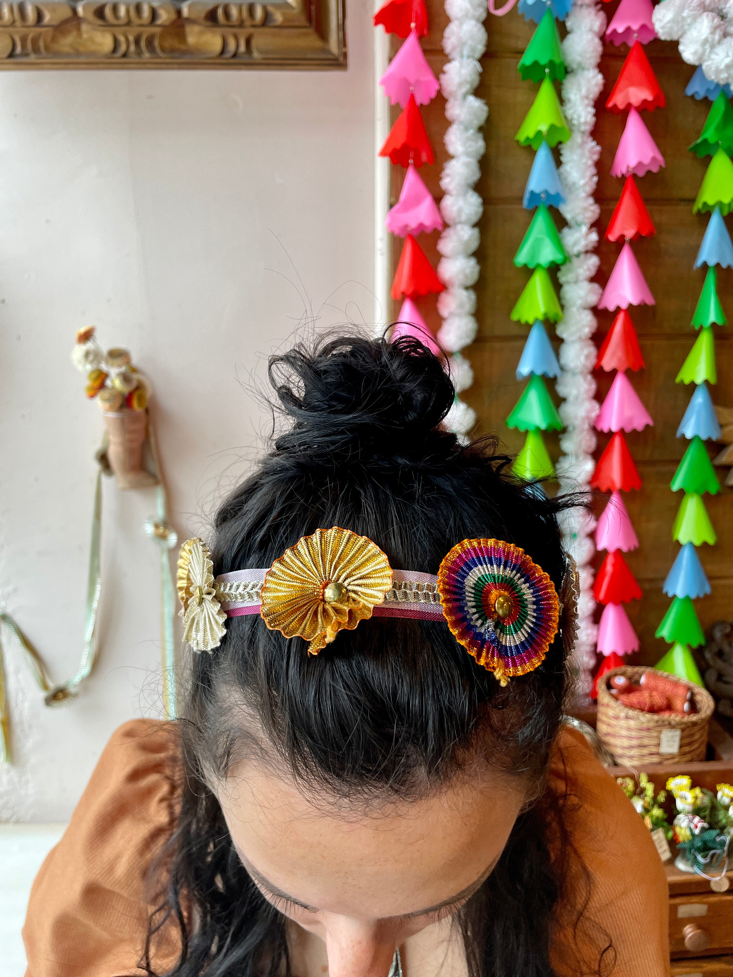 Ribbon Rosette Headress - PARCEL