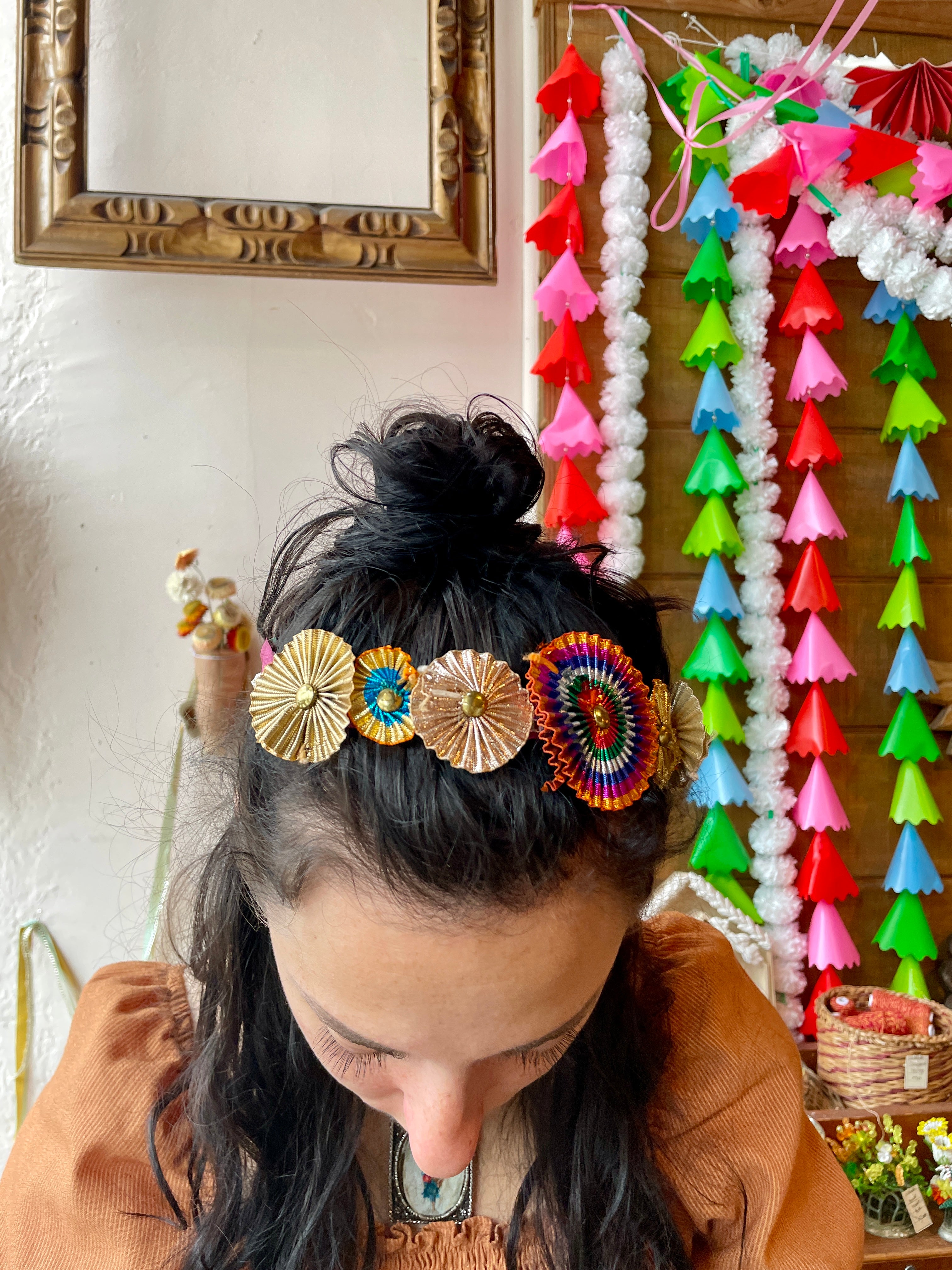 Ribbon Rosette Headress - PARCEL