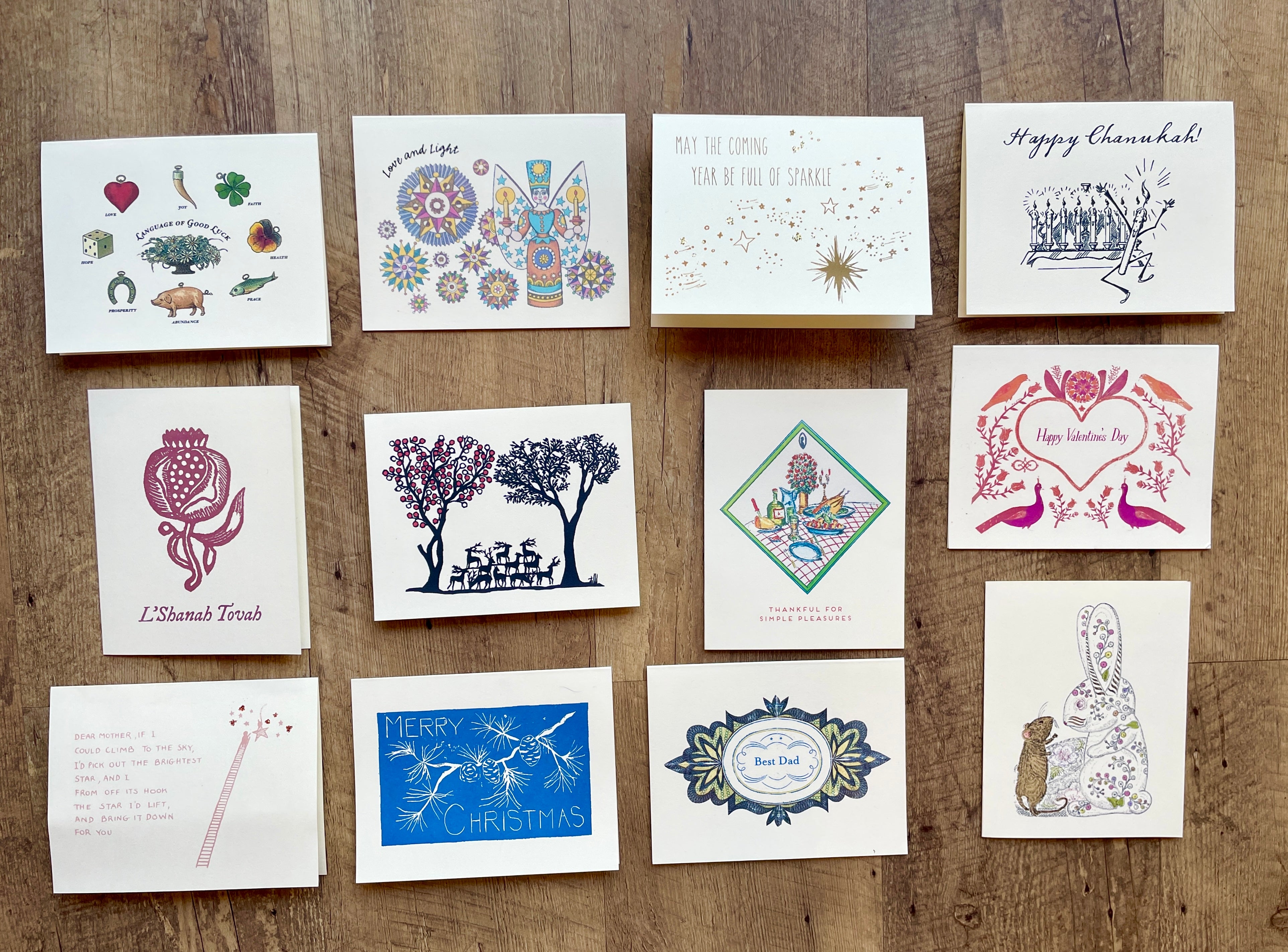 'A Year of Holidays' Greeting Card Set - PARCEL