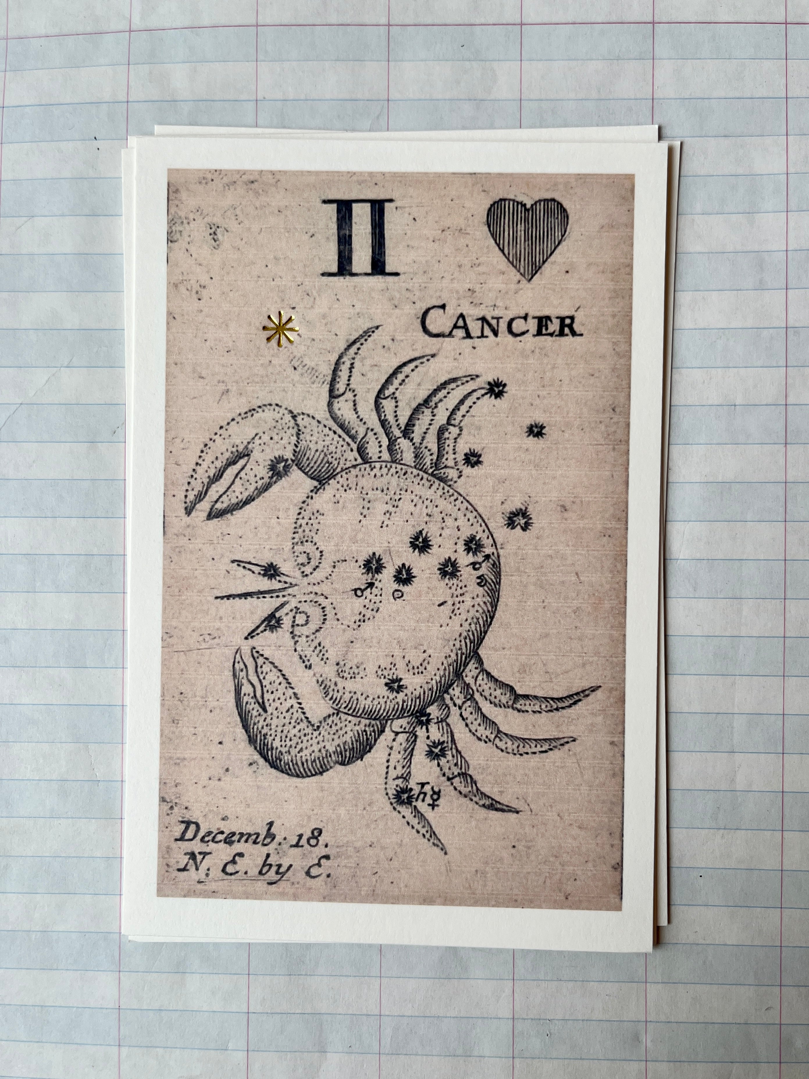 Zodiac Post Cards