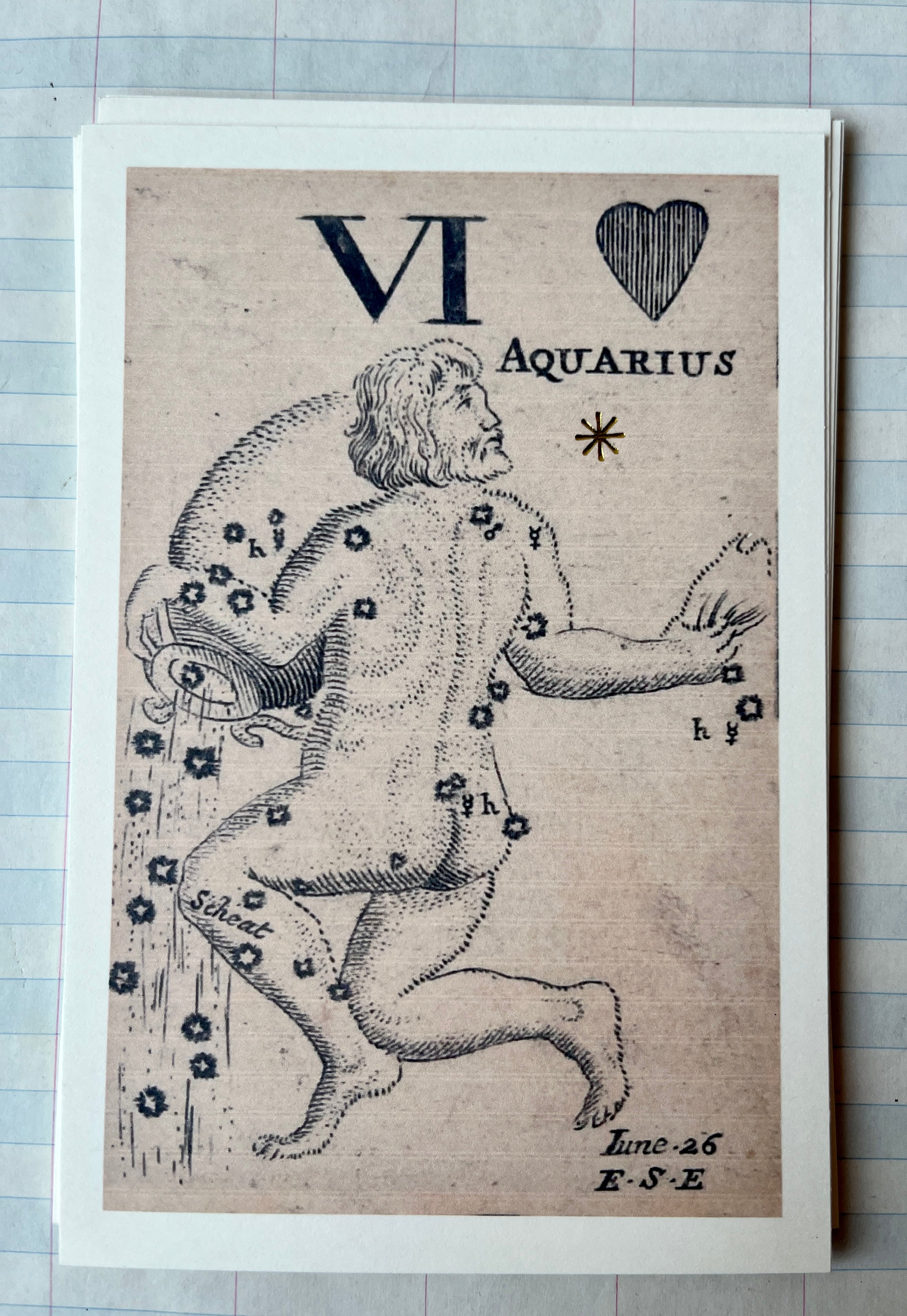 Zodiac Post Cards