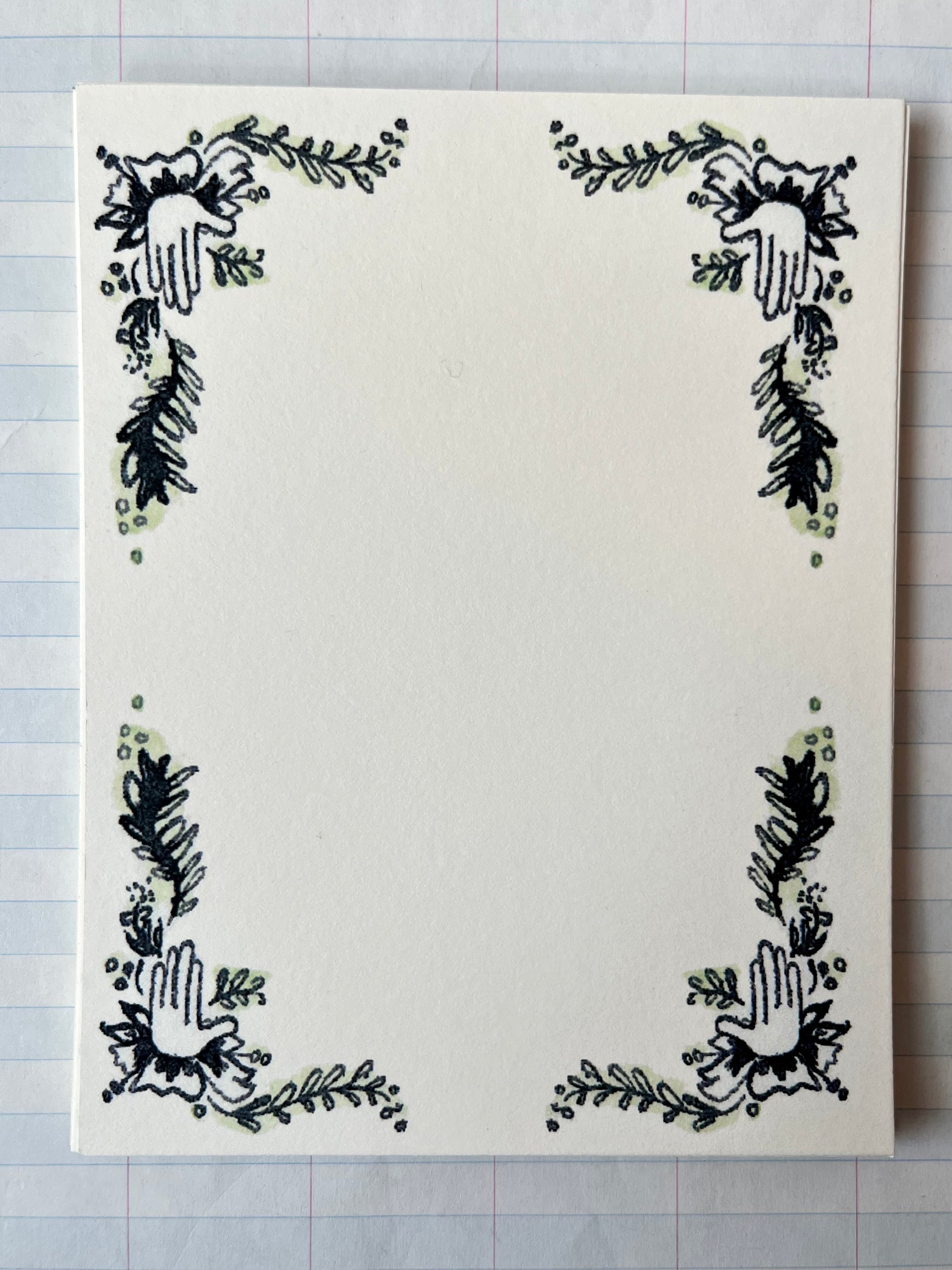 4 Palms Notecard Set - PARCEL