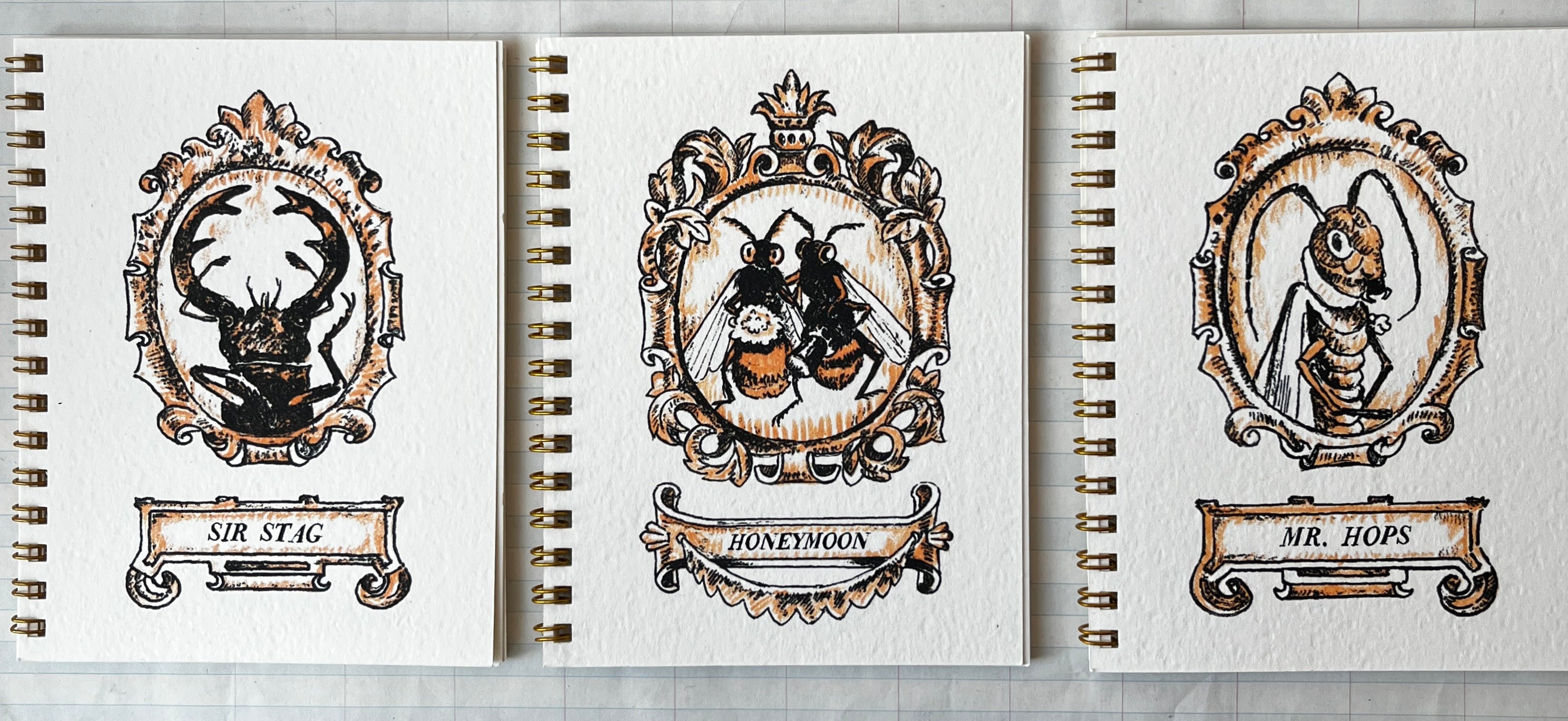 Proper Portraits Mini Notebooks - PARCEL