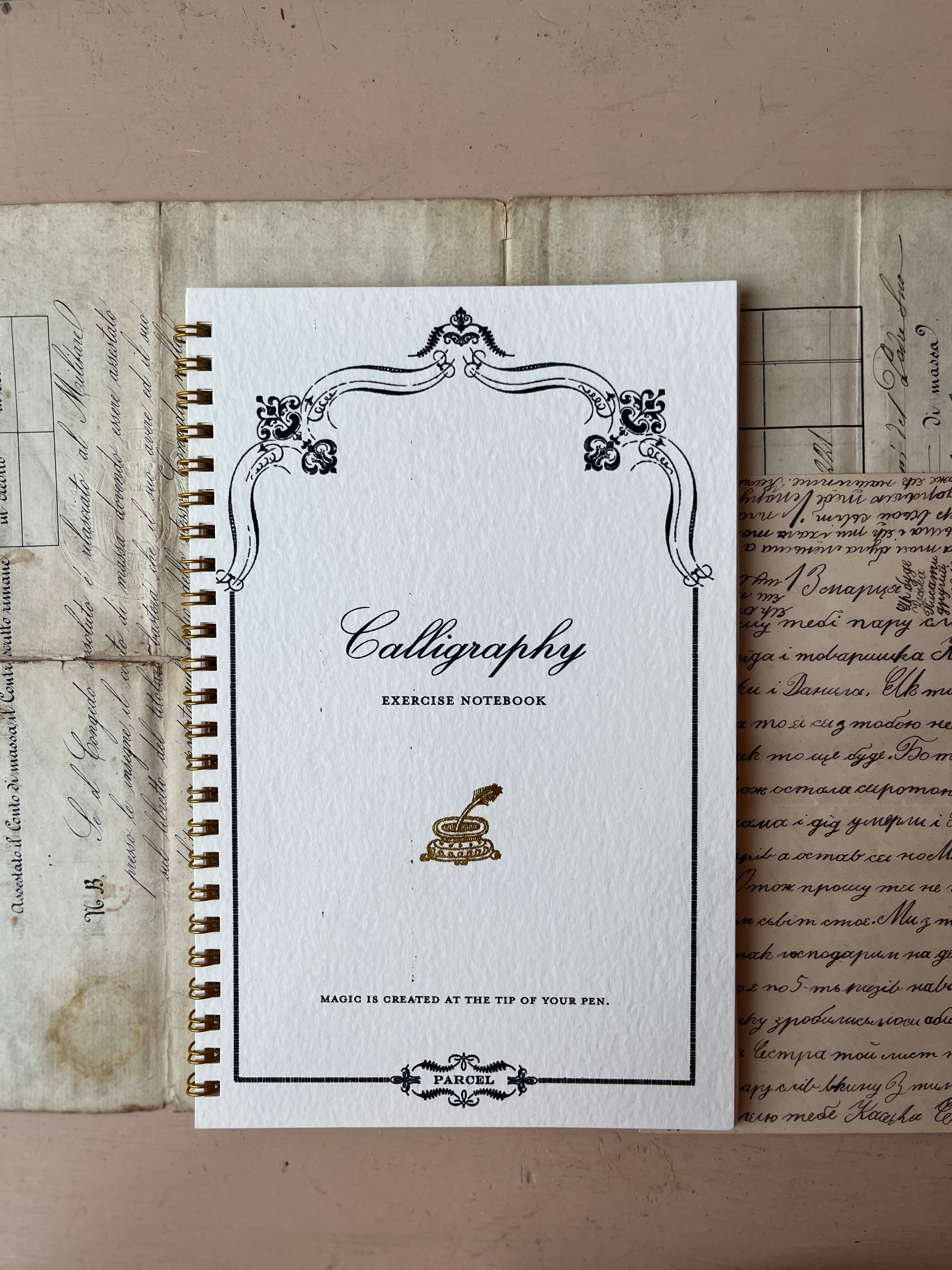Calligraphy Exercise Notebook - PARCEL