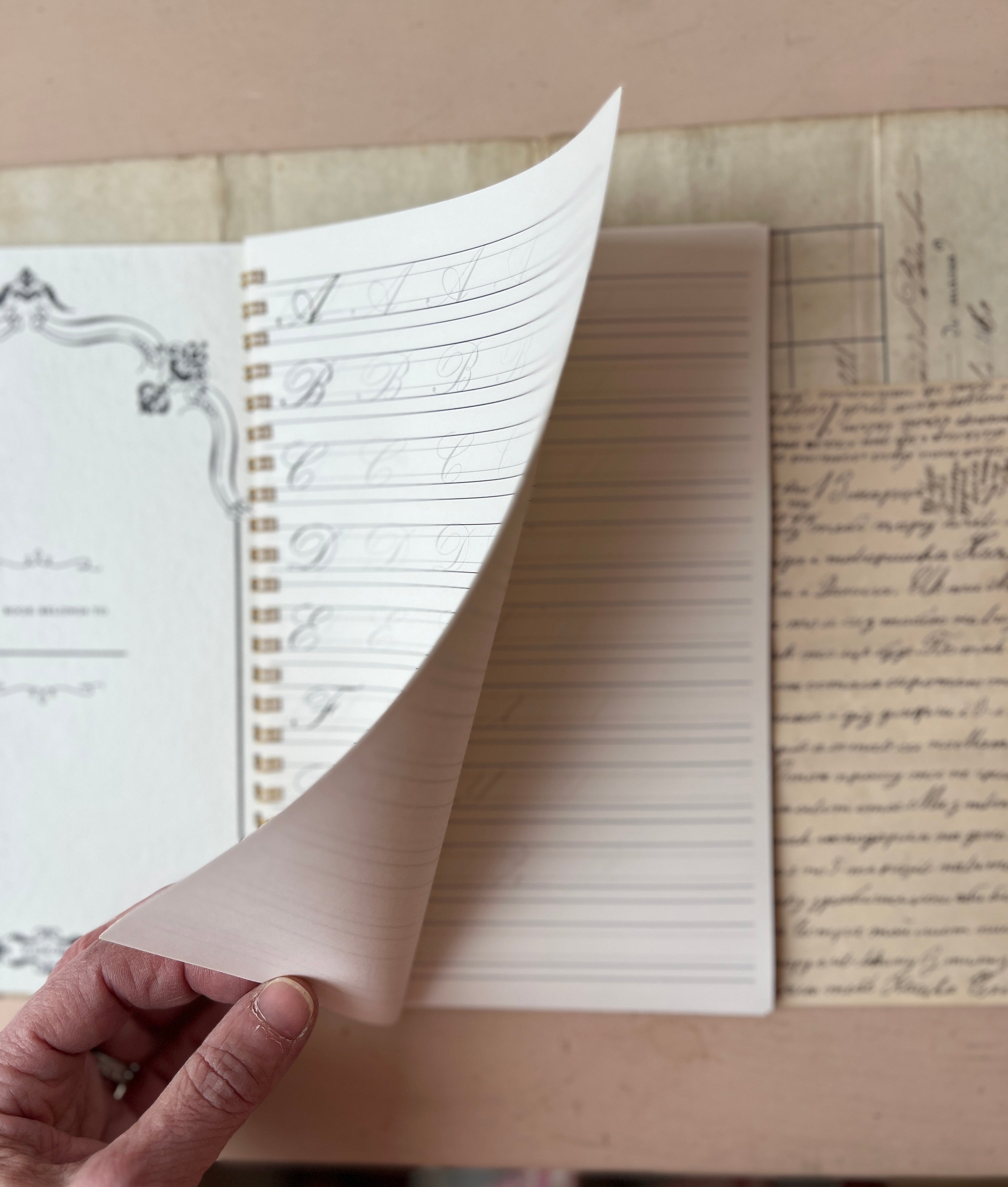Calligraphy Exercise Notebook - PARCEL
