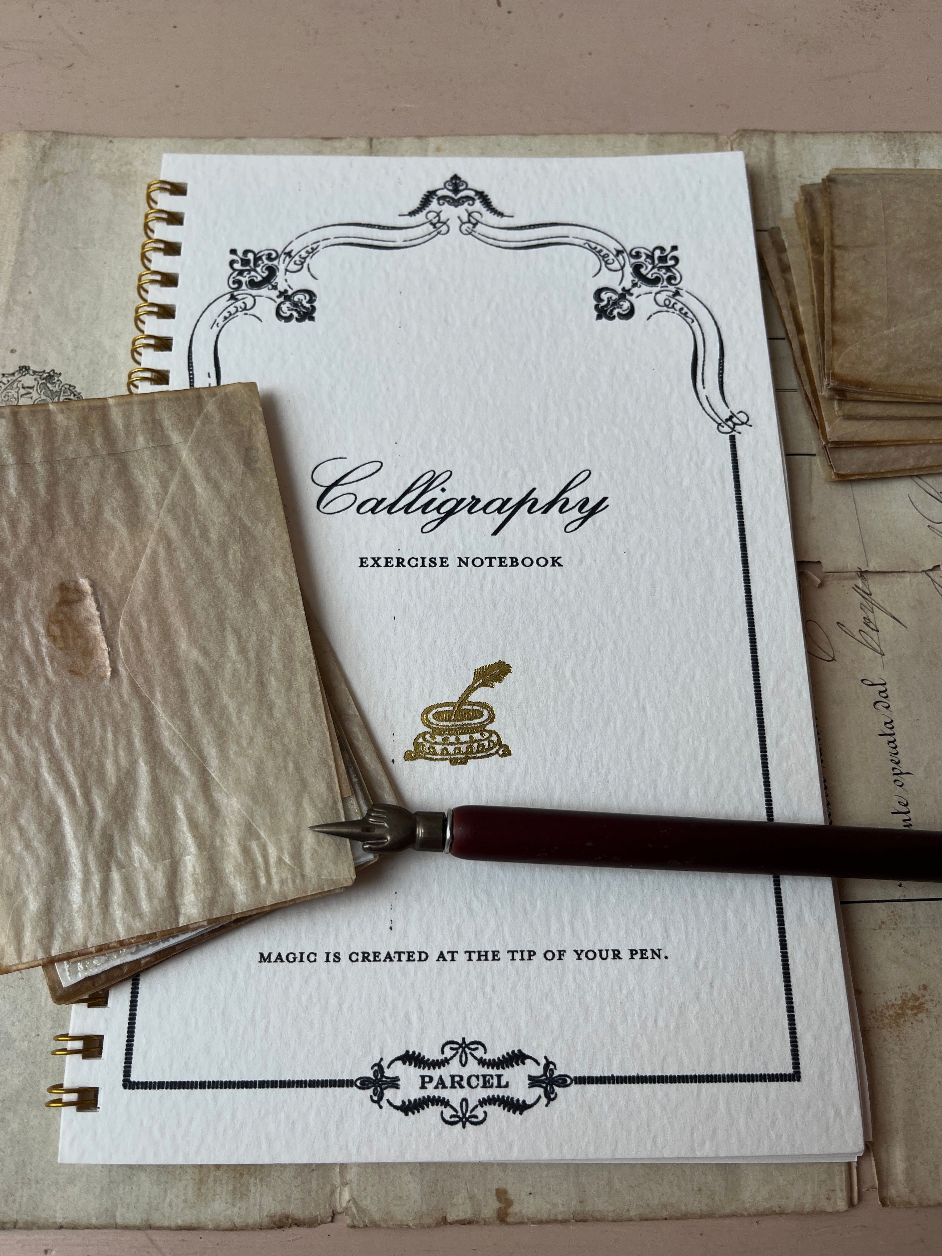 Calligraphy Exercise Notebook - PARCEL