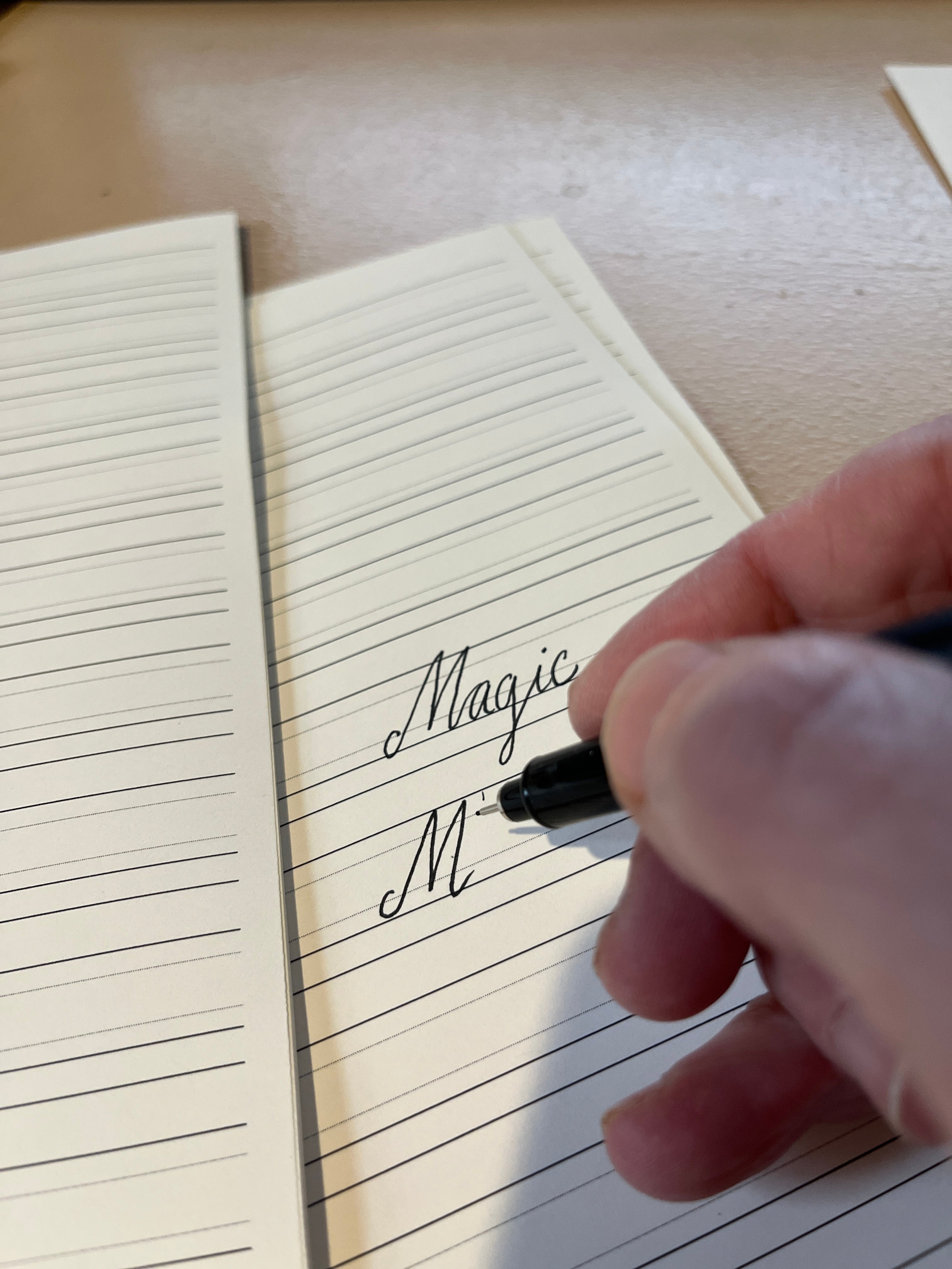 Calligraphy Exercise Notebook - PARCEL