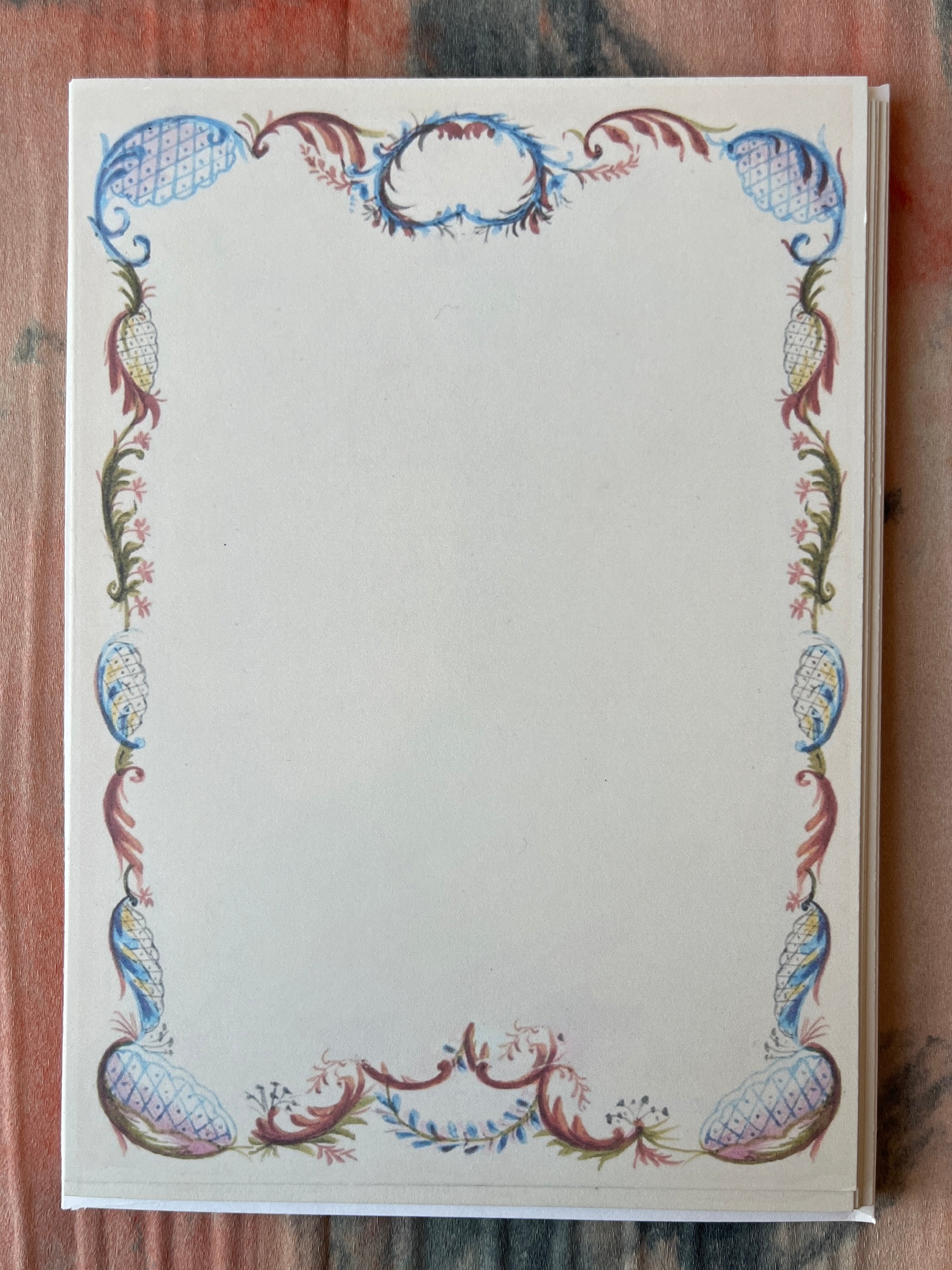 French Menu Frames Stationery Sets Series I - PARCEL