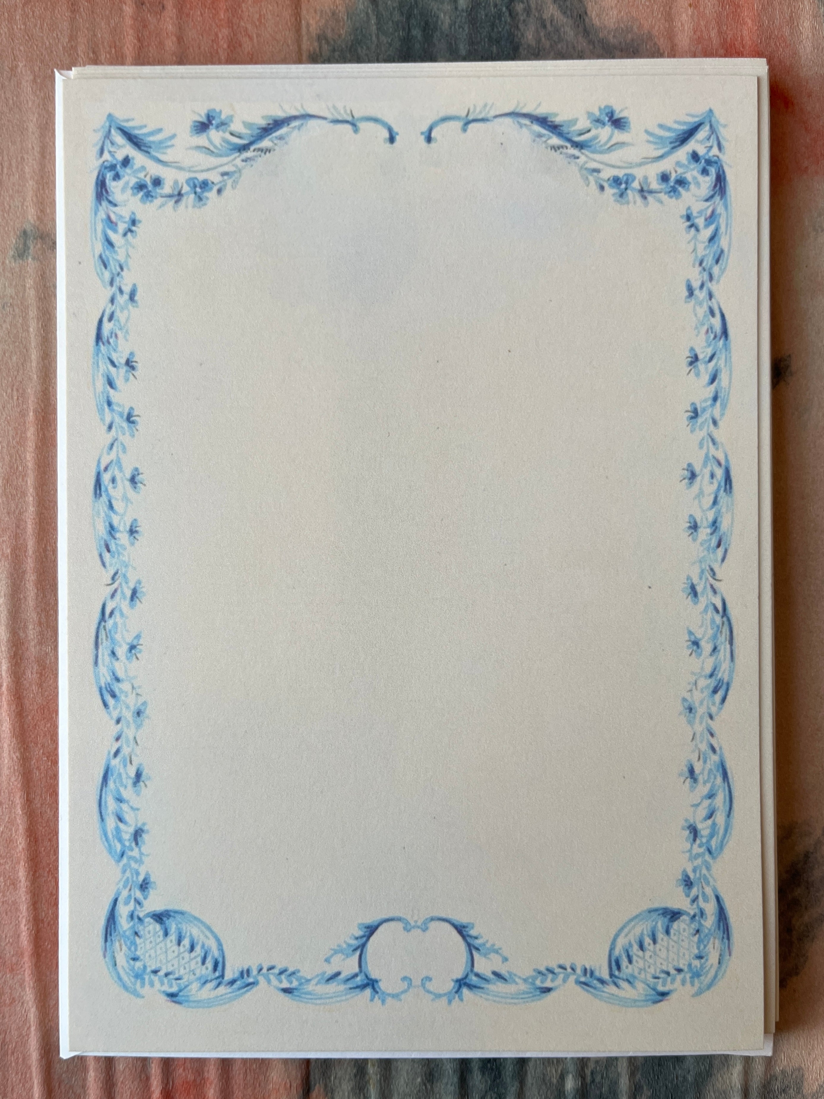 French Menu Frames Stationery Sets Series I - PARCEL