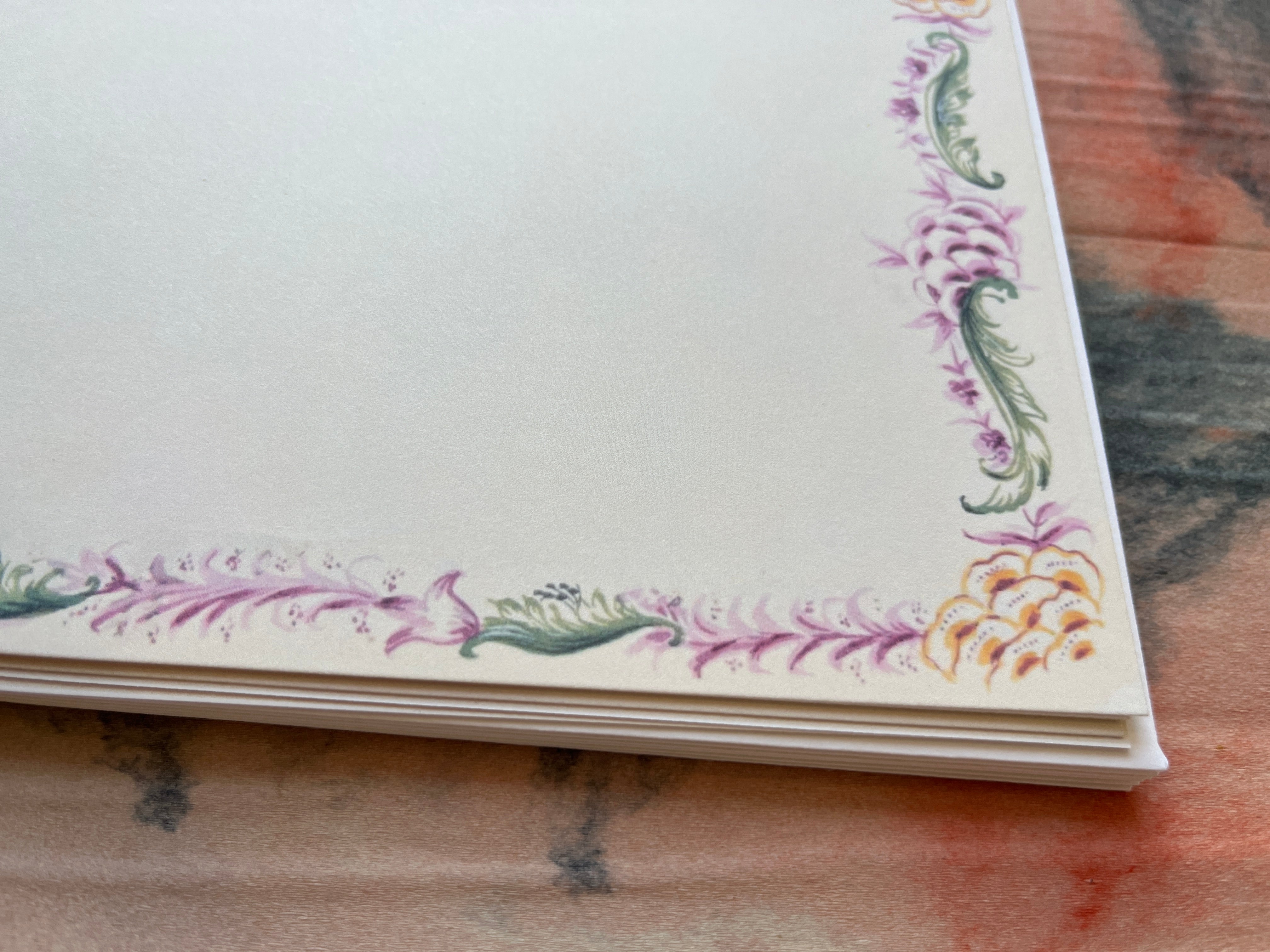 French Menu Frames Stationery Sets Series I - PARCEL