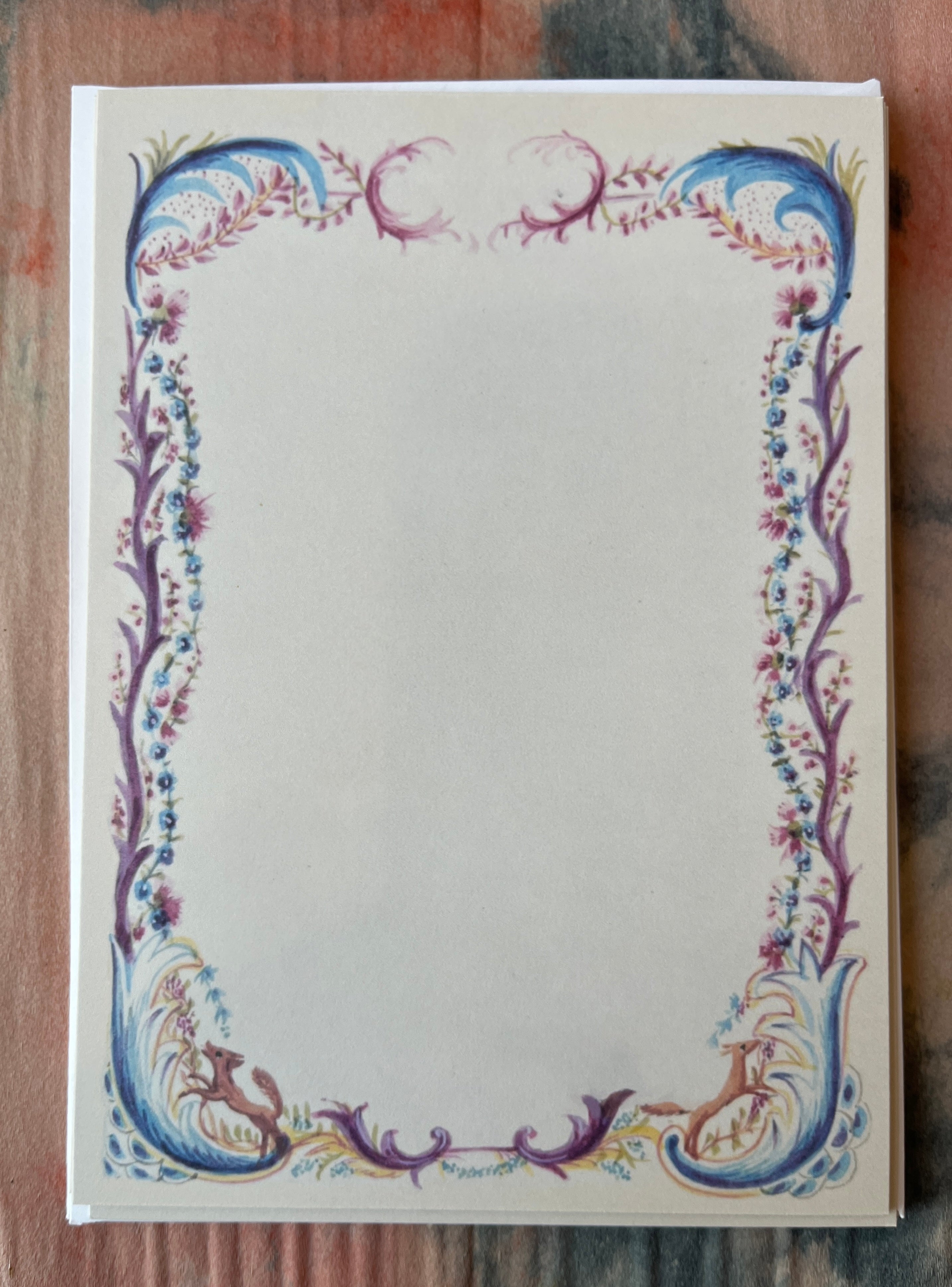 French Menu Frames Stationery Sets Series I - PARCEL