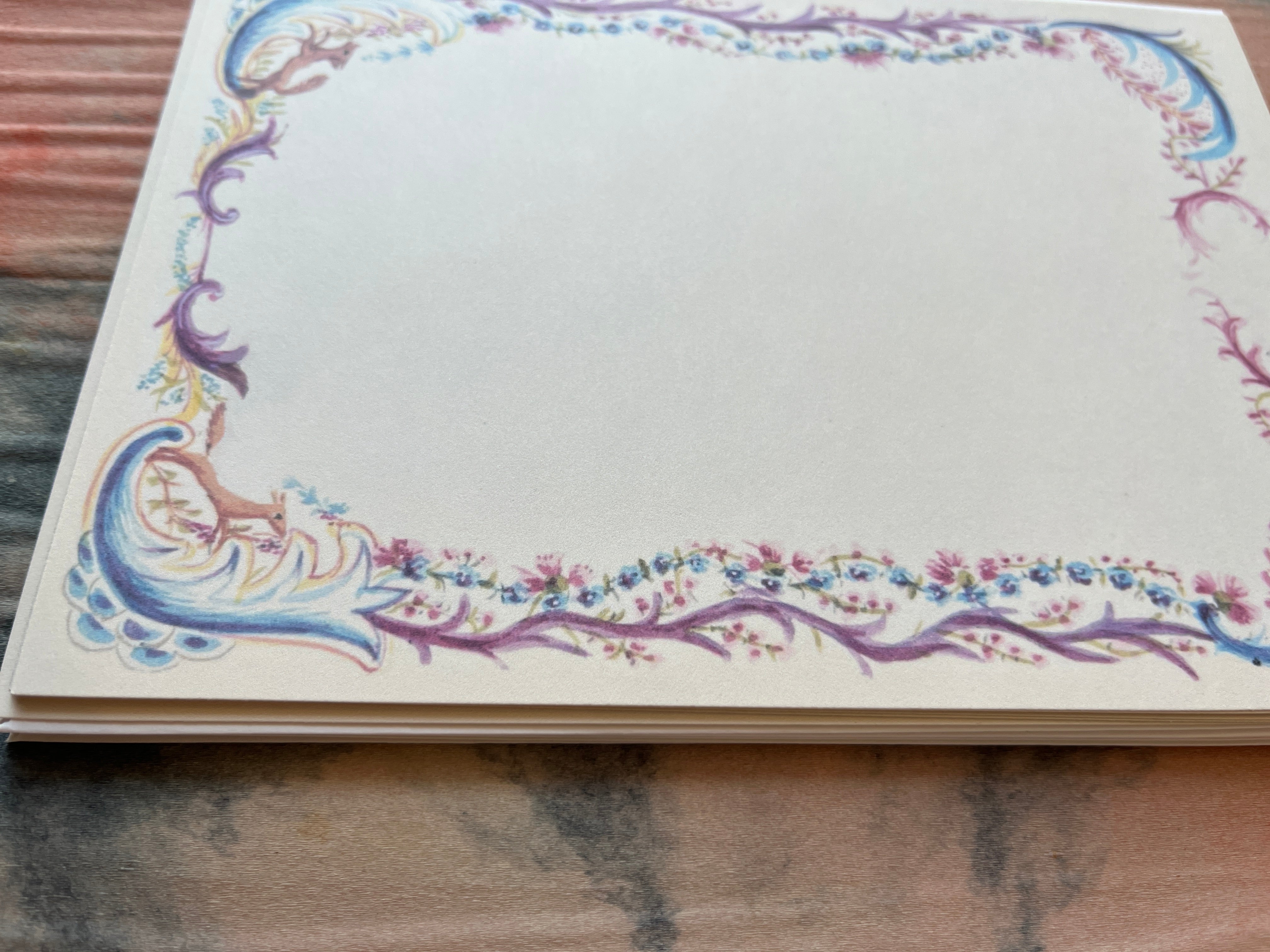French Menu Frames Stationery Sets Series I - PARCEL
