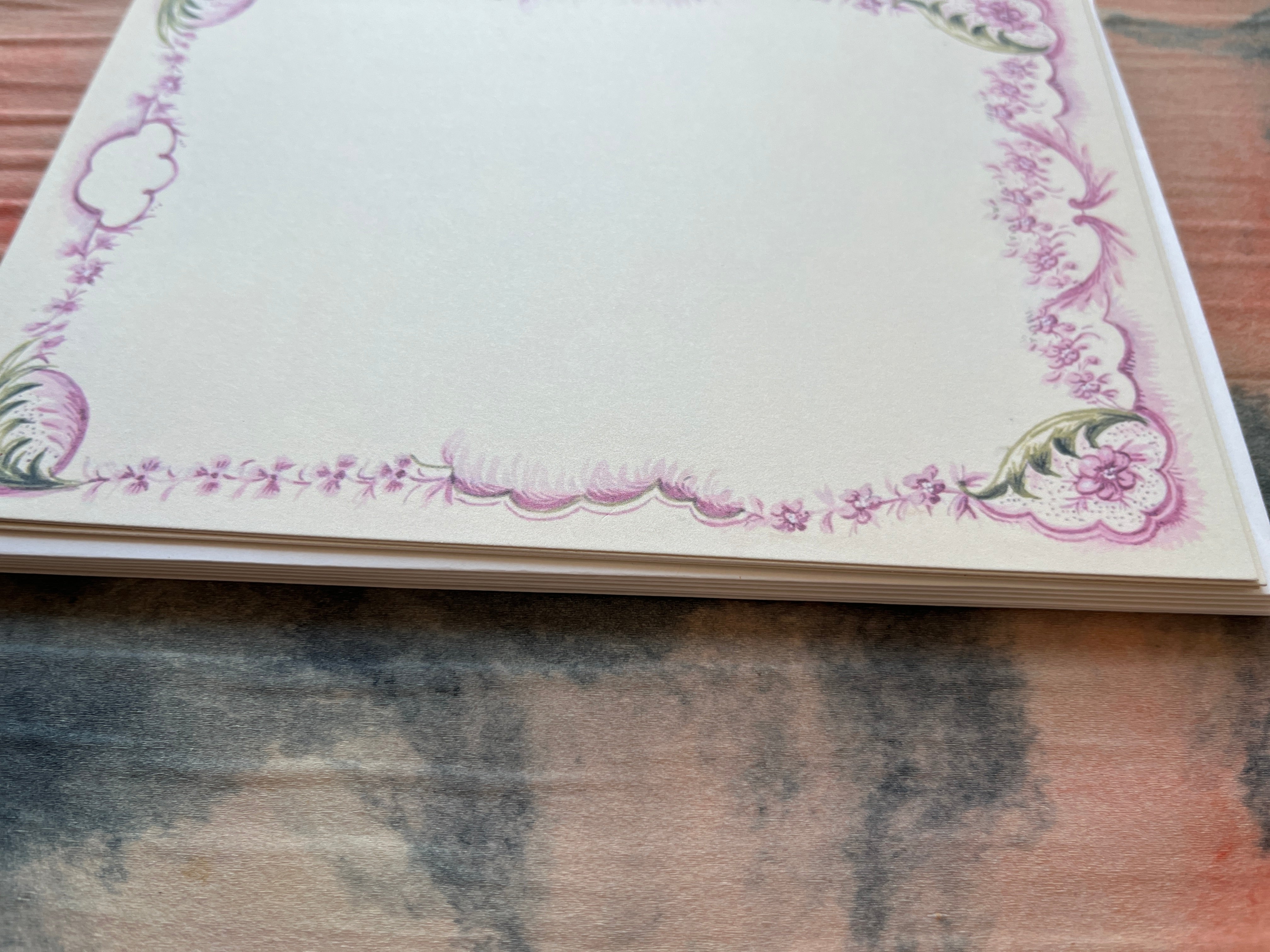 French Menu Frames Stationery Sets Series I - PARCEL