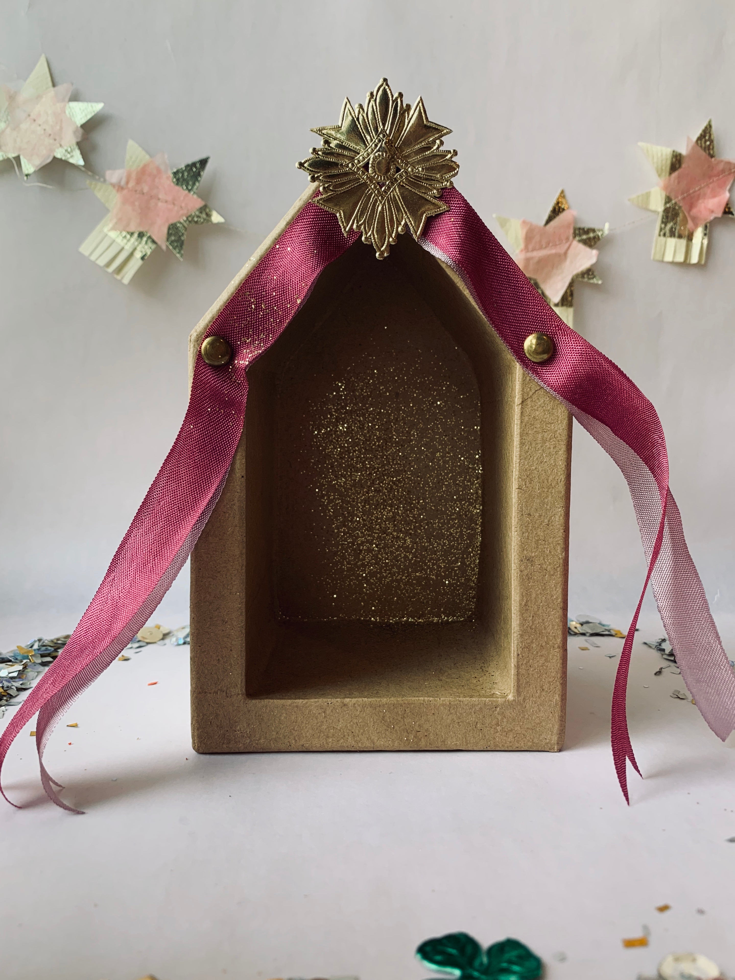 Paper Mache Shadowbox Altars - PARCEL