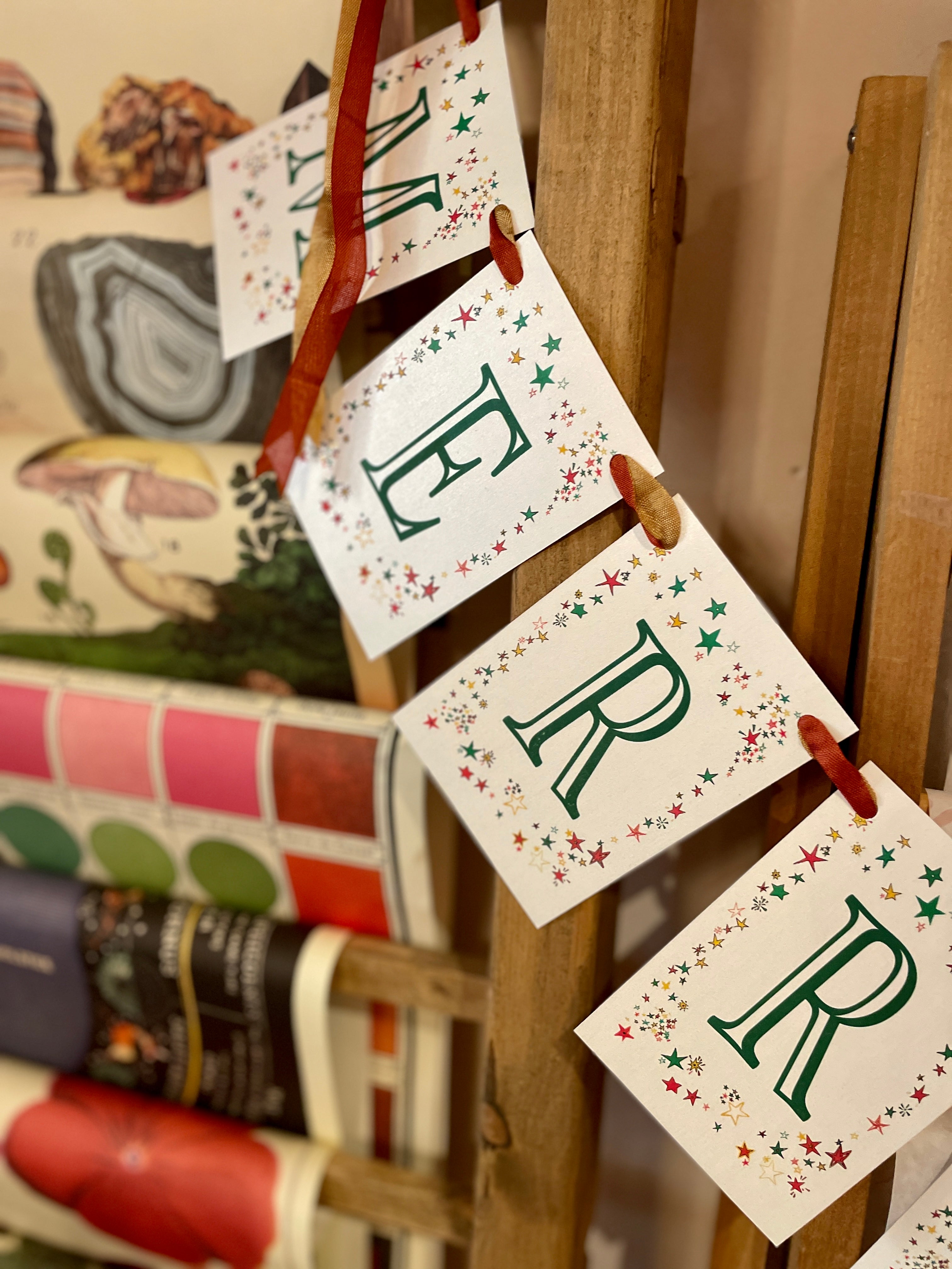 Merry Christmas Banner - PARCEL