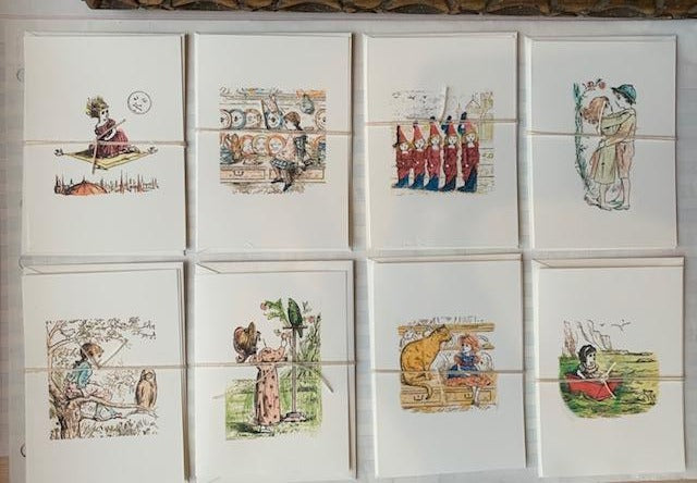Little Folks Painted Notecards - PARCEL