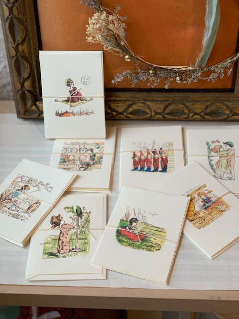 Little Folks Painted Notecards - PARCEL