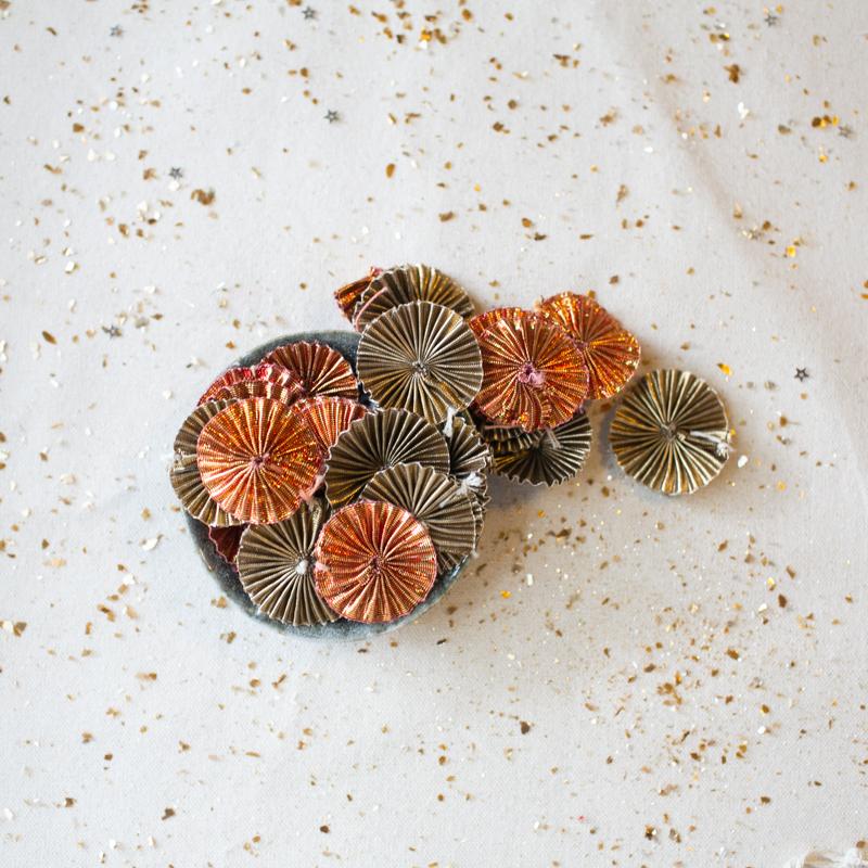 Ribbon Pinwheel Rosettes - PARCEL